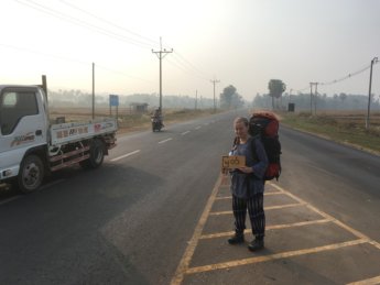 Dawei to Myeik by Thumb – Hitchhiking Myanmar tollgate