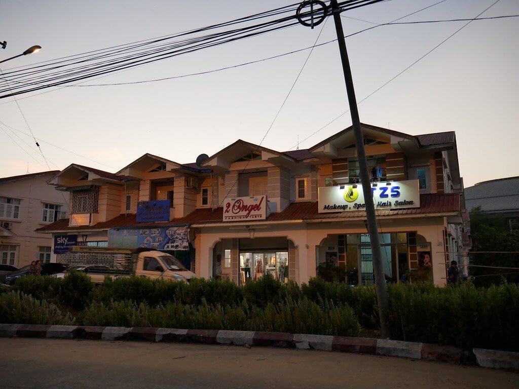 Shophouse Naypyitaw Thapyagone night market myanmar