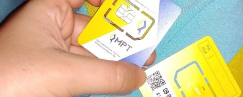 How to get a SIM card in Myanmar MPT - square