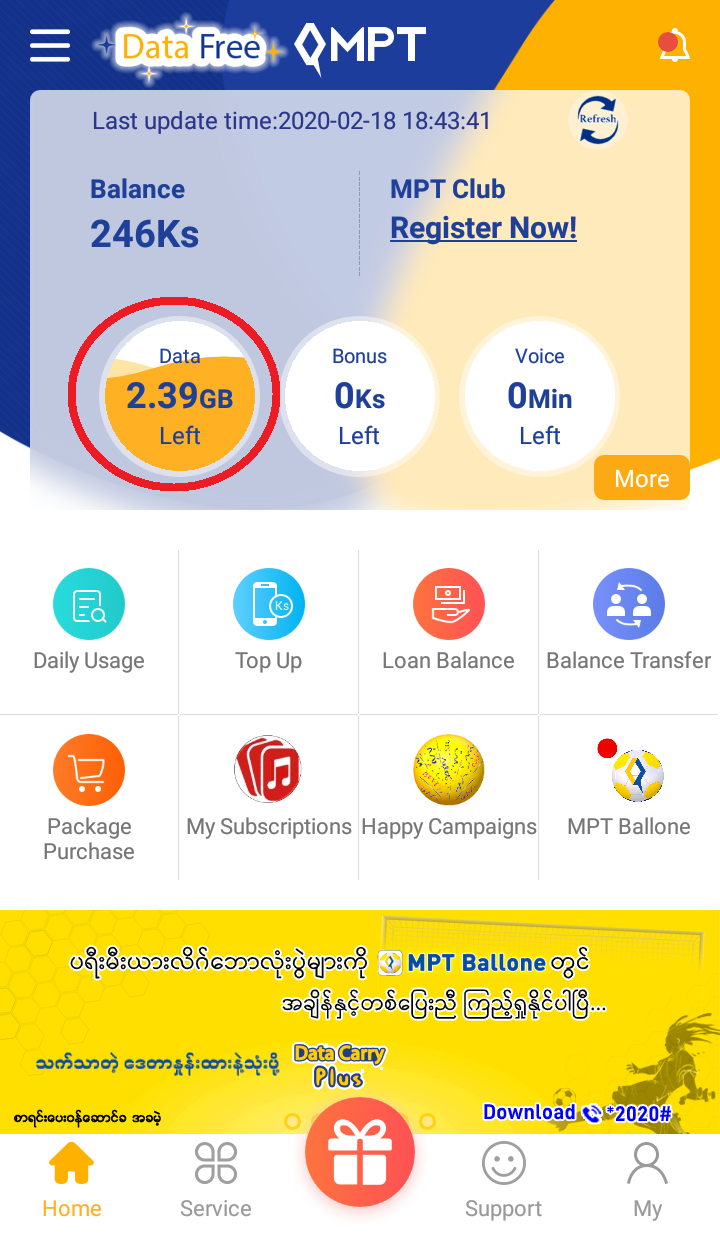 How to get a sim card in Myanmar MPT mobile data 1