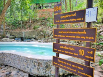 4 pornrang hot spring Ranong water temperature rules onsen soak