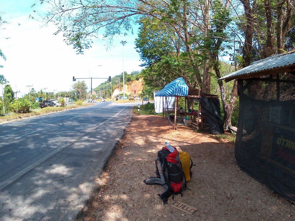 Hitchhiking from Ao Nang to Ranong Thailand 6