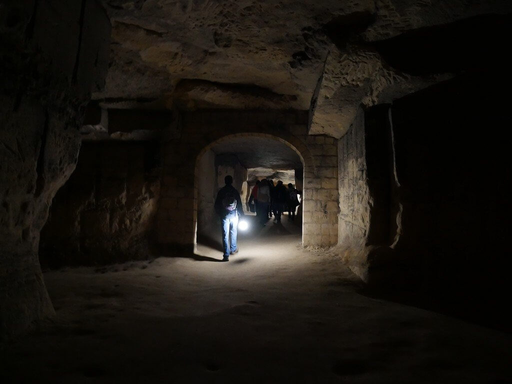 Maastricht summer casemates cave tour 4