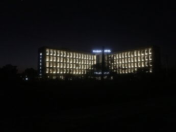 Vegas Hotel at night myanmar naypyidaw