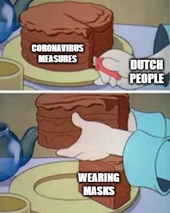 dutch people coronavirus measures meme