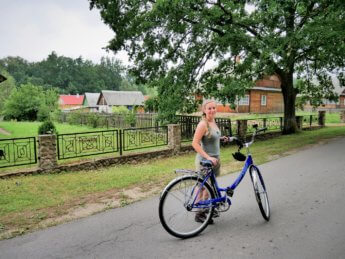 Belovezhskaya pushcha Belarus cycling trip Iris Veldwijk