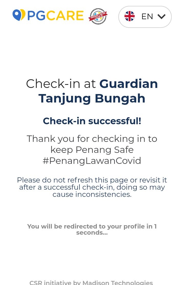 Corona app penang malaysia