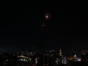 doi suthep fireworks 2019 2020 new years eve Chiang Mai