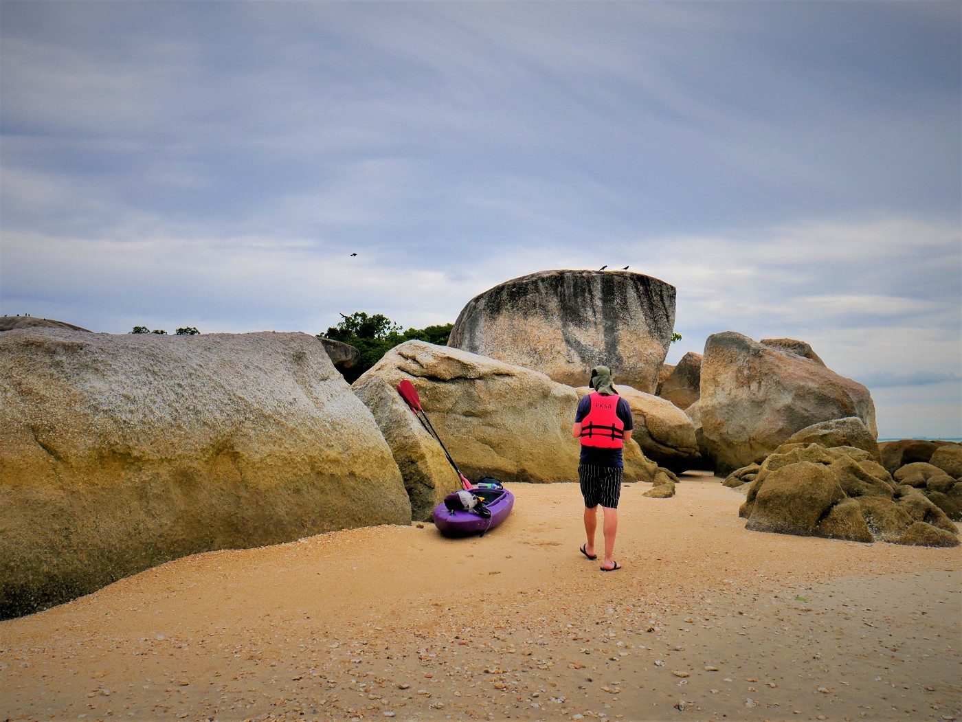 2 Pulau Tikus Island low tide beach