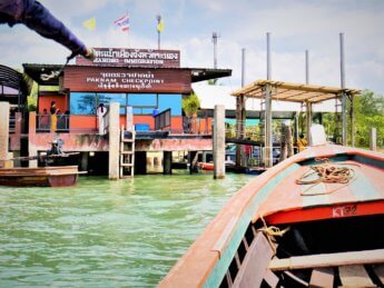 Kawthaung Myanmar to Ranong Thailand border crossing Kraburi Pak Chan river 13