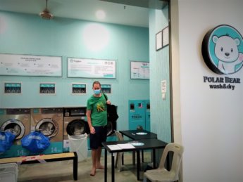 laundry service polar bear wash and dry tropicana 218 penang malaysia