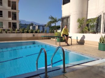 swimming pool nakornping condominium chiang mai 2