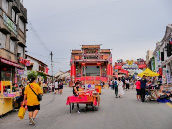 Jonker Street night market Melaka Malaysia 2020 covid-19 pandemic