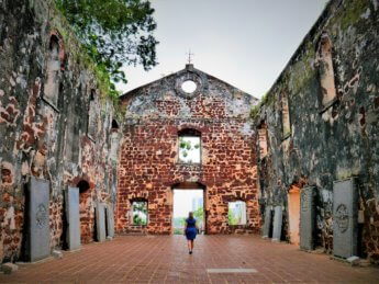 Melaka church ruins unesco world heritage site 2020