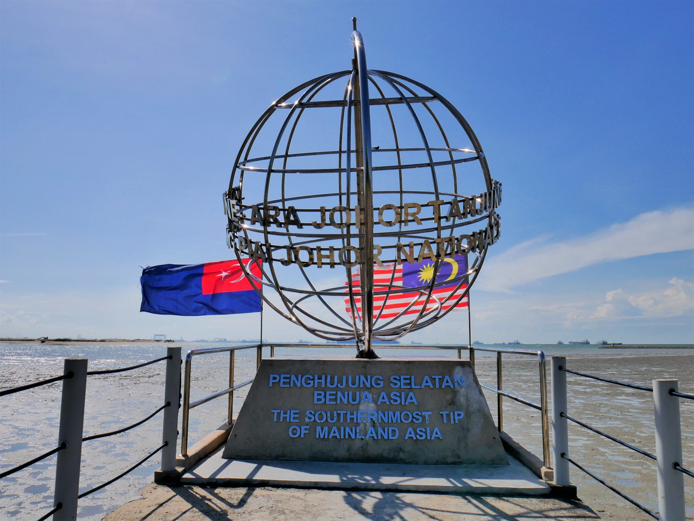 Tanjung Piai Johor Southernmost point of mainland Asia monument