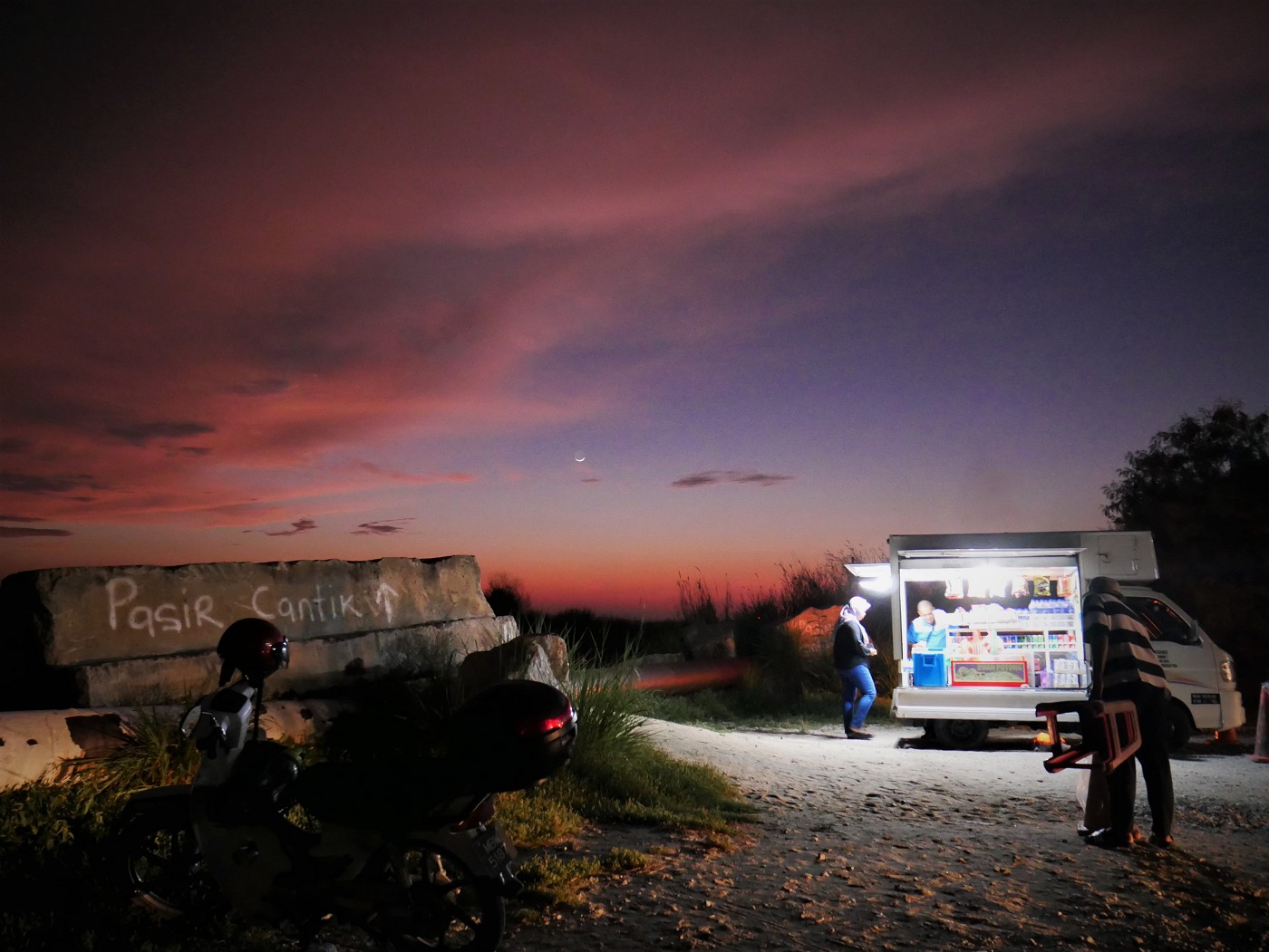 Malacca sand dunes pasir cantir pantai klebang tanjung