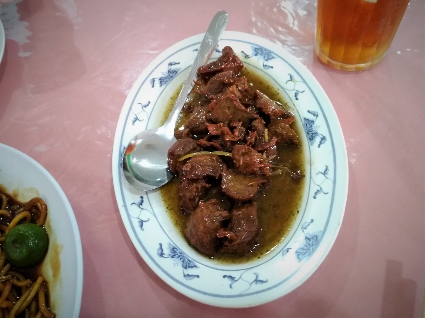 Merry Land Vegetarian restaurant johor bahru malaysia mock mutton shredded ginger
