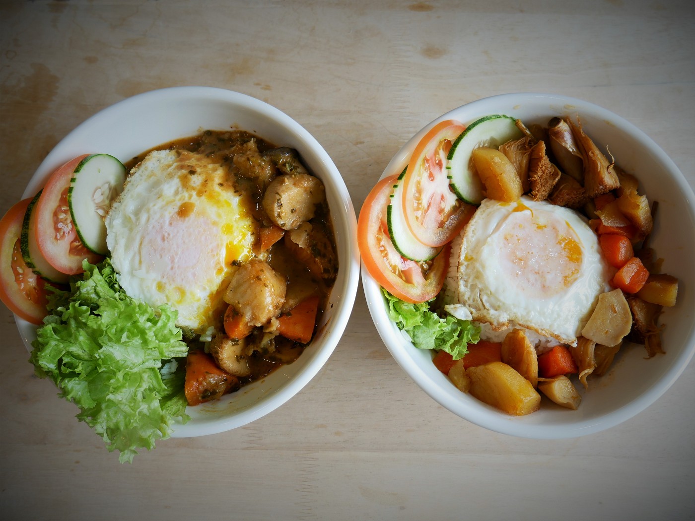 deja vu cafe vegetarian meal delivery food Johor Bahru Malaysia