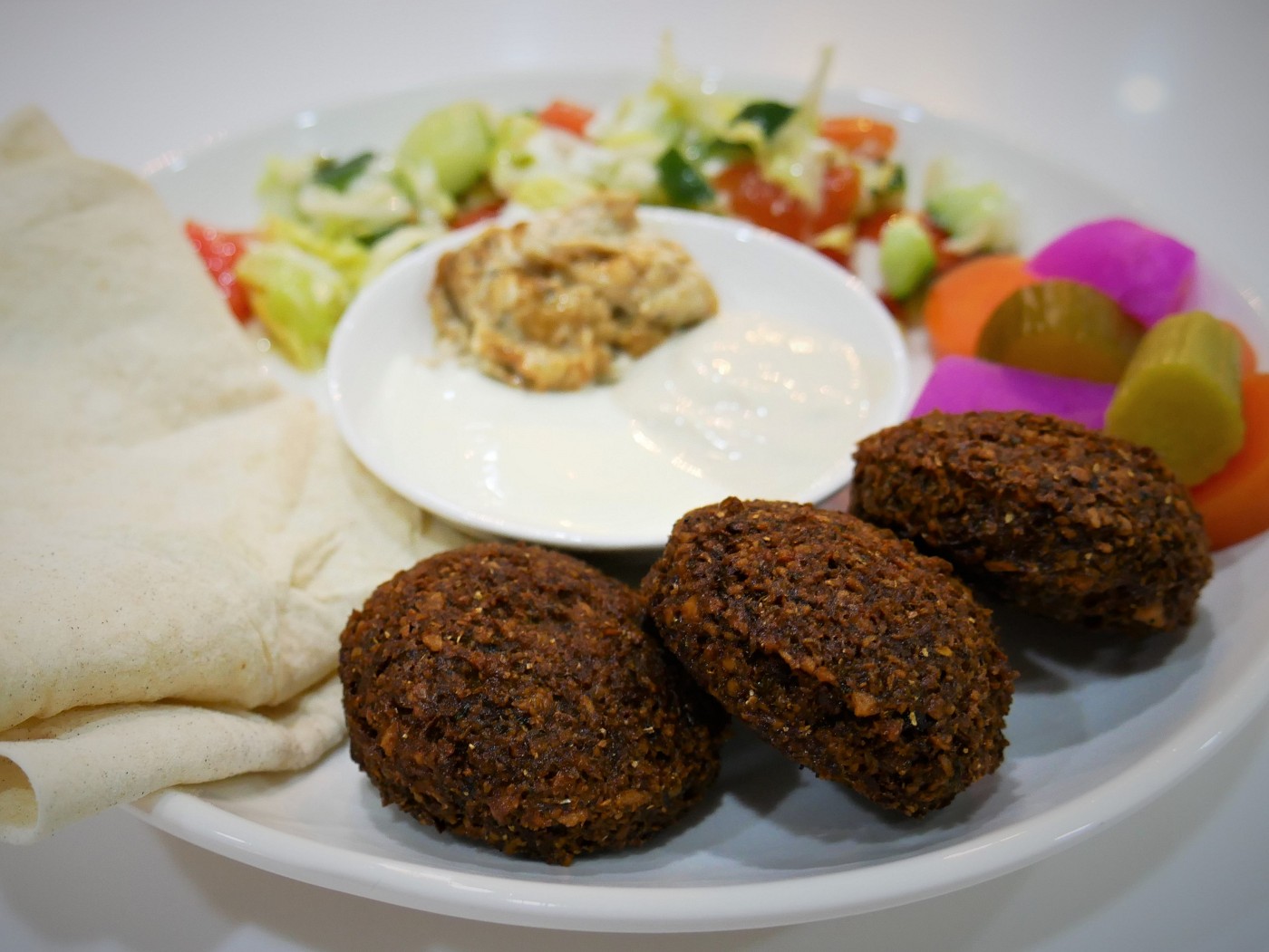 zaituna restaurant arab food falafel vegetarian meal johor bahru malaysia