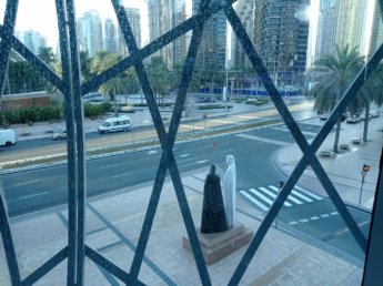 11 Two weeks in Dubai United Arab Emirates UAE Day 4 gulf arab couple statue