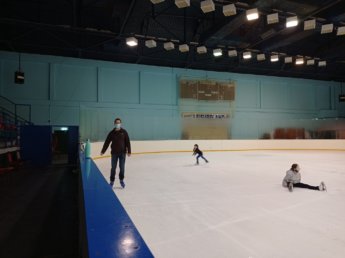 45 Two weeks in Dubai United Arab Emirates UAE Day 13 al nasr ice skating rink