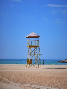 ajman corniche beach watch tower
