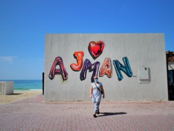 ajman graffiti street art uae emirate