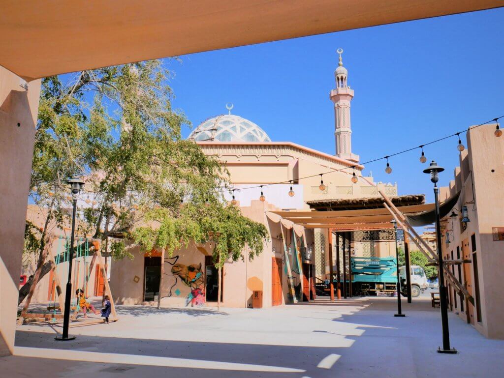 ajman heritage district mosque