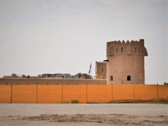 15 al dhaid fort museum sharjah inland renovation towers