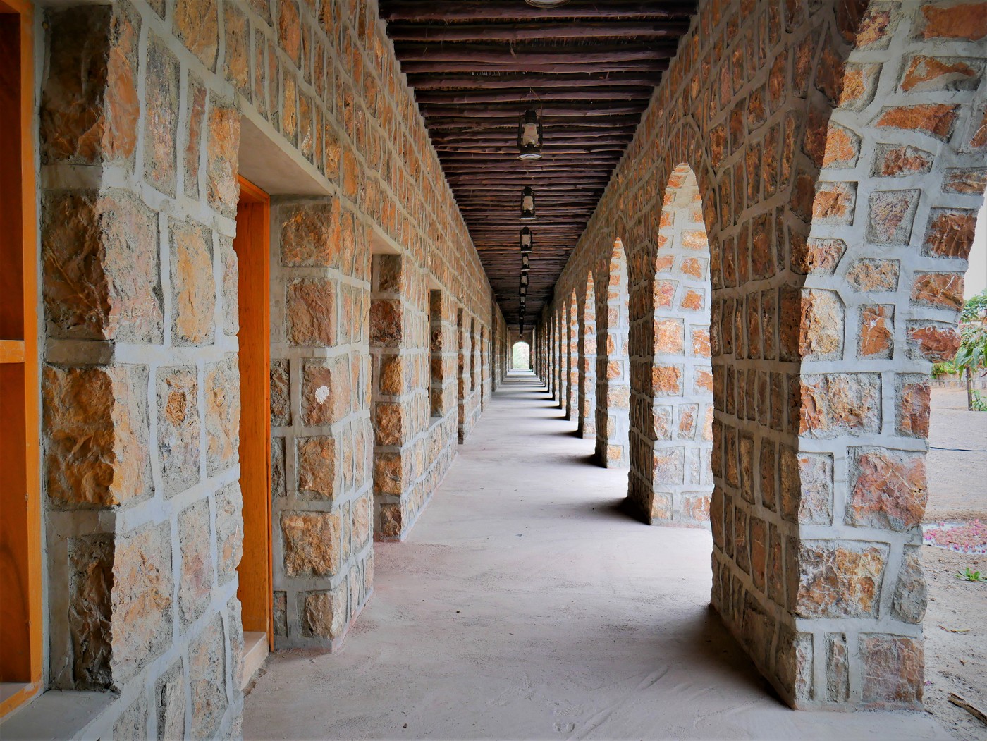 4 red fort al manama ajman hallway renovation complete