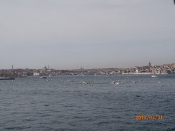 14 golden horn vista european side of istanbul city trip Kız Kulesi