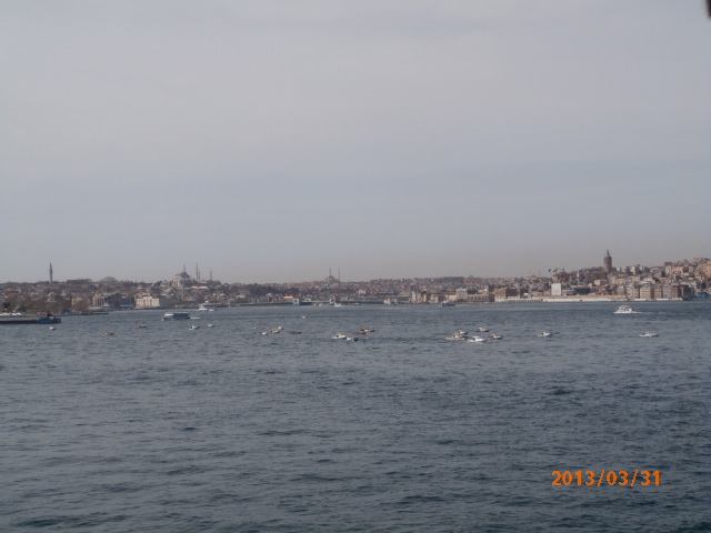 14 golden horn vista european side of istanbul city trip Kız Kulesi