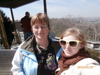 15A second selfie with om at Topkapı Palace istanbul trip 2013