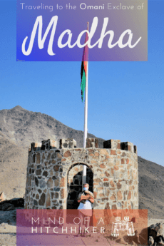 Is there a border crossing check point (immigration/customs) between Khor Fakkan in the UAE and Madha in Oman? Read the post to find out! #Nahwa #Madha #Oman #UAE #UnitedArabEmirates #Sharjah #Musandam #exclave #enclave #geography