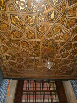 20 ceiling rustem pasha mosque 2013 istanbul city trip