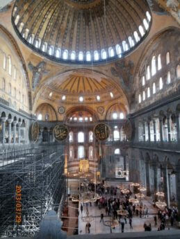 24 upper galleries hagia sophia museum mosque church 2013 city trip istanbul