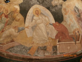 29 Kariye Museum istanbul city trip frescoes christ before mosque 2013