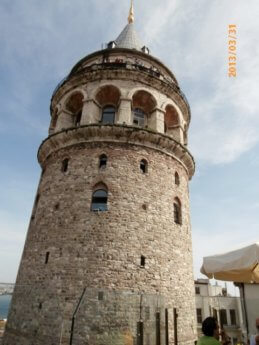 31 another view of galata tower landmark istanbul 2013