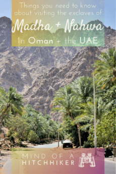 Madha and Nahwa form a very interesting bit of geography on earth... a donut! Find out how the borders look in the post. #Nahwa #Madha #Oman #UAE #UnitedArabEmirates #Sharjah #Musandam #exclave #enclave #geography