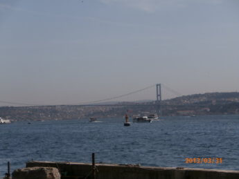 5 first bosphorus bridge as seen in 2013 istanbul city trip