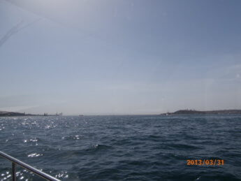 6 bosphorus strait boat trip to Kız Kulesi maiden's tower 2013