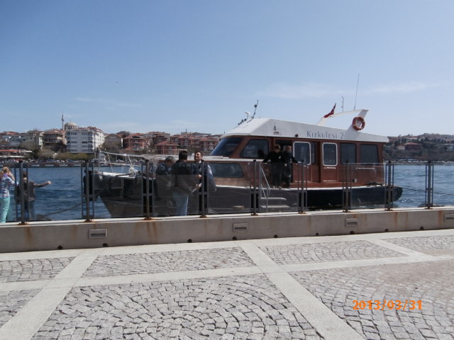 8 our boat to Kız Kulesi tour 2013