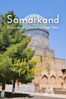 Samarkand museums pins