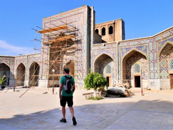 9 Nadir Divan-Begi Madrasah in Samarkand