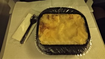 ukraine international airlines budget airline no vegetarian food flight tashkent kyiv beef lasagna kinda gross if you think about it