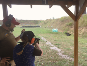 Iris handgun in body kit shooting guns in Ukraine