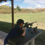 Iris shooting sniper rifle