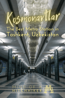 Kosmonavtlar Tashkent Metro station 4