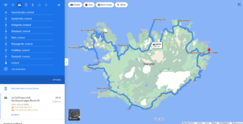 iceland hitchhiking route ring road route 1 remote parts