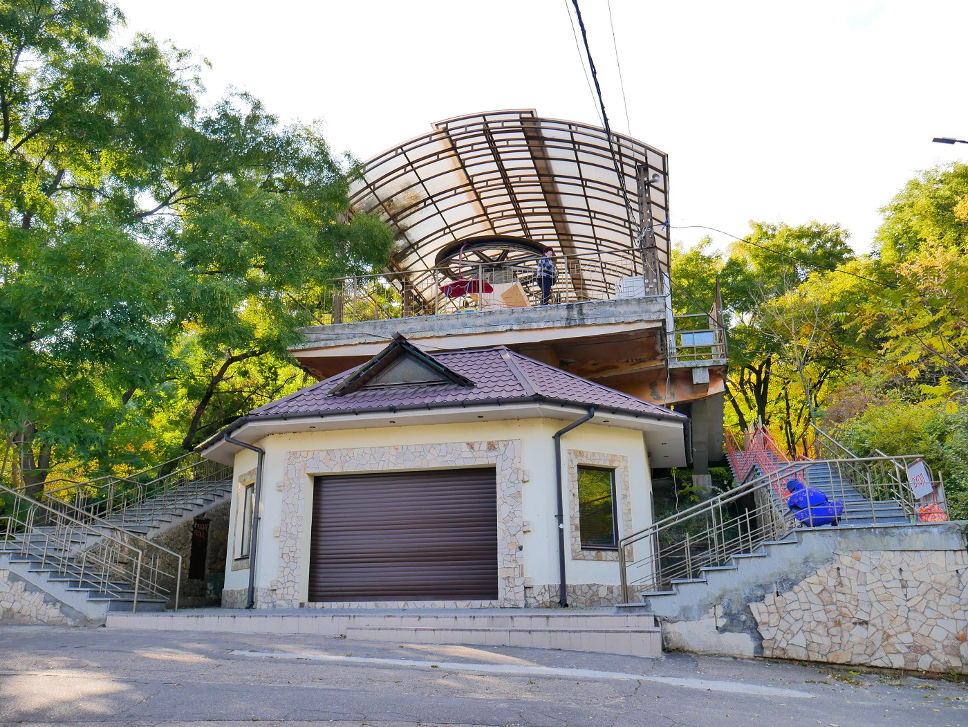 1 Odesa cable car lower station kanatnaya doroga Odessa